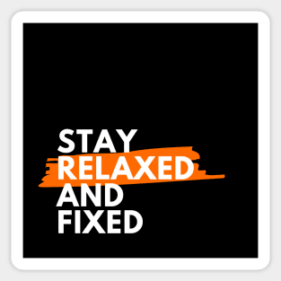 RELAXED Sticker